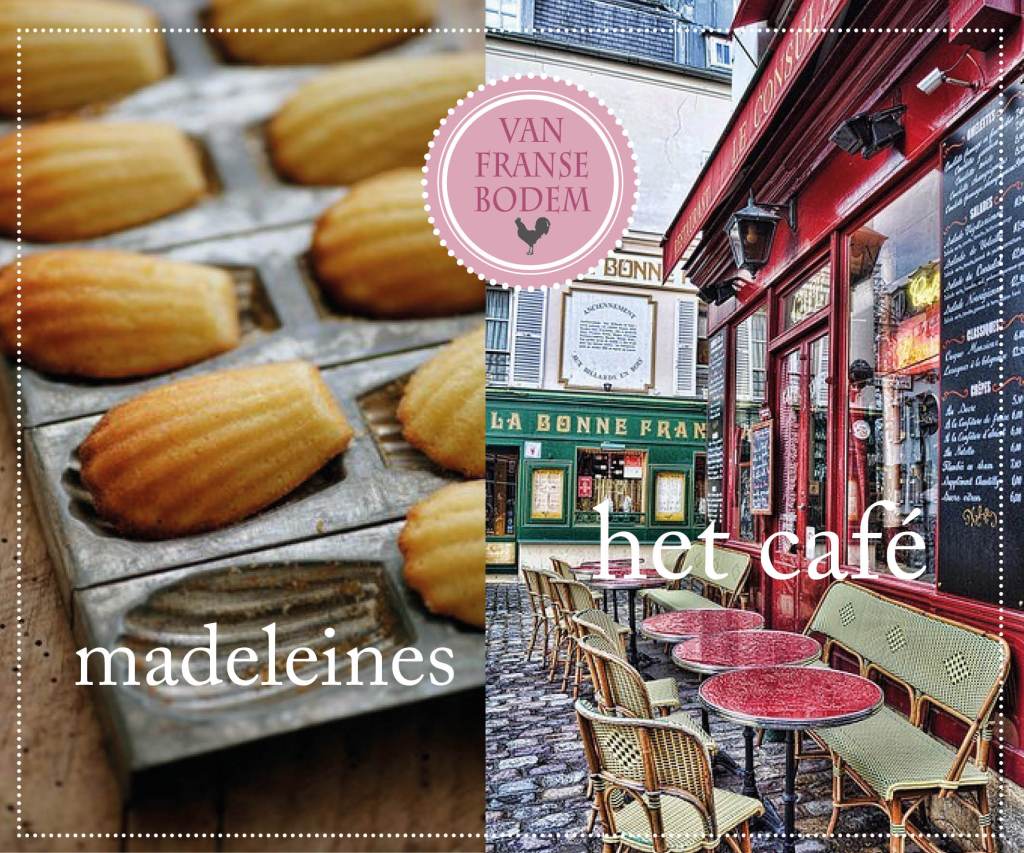 Het Parijse Café en Madeleines