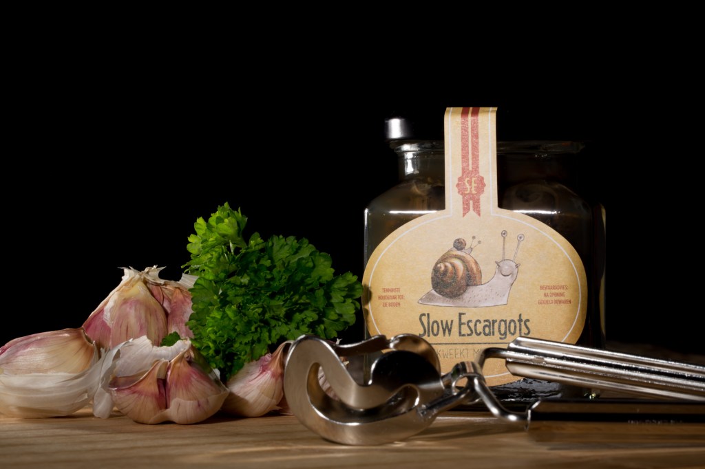 De overheerlijke slakken van Slow Escargots