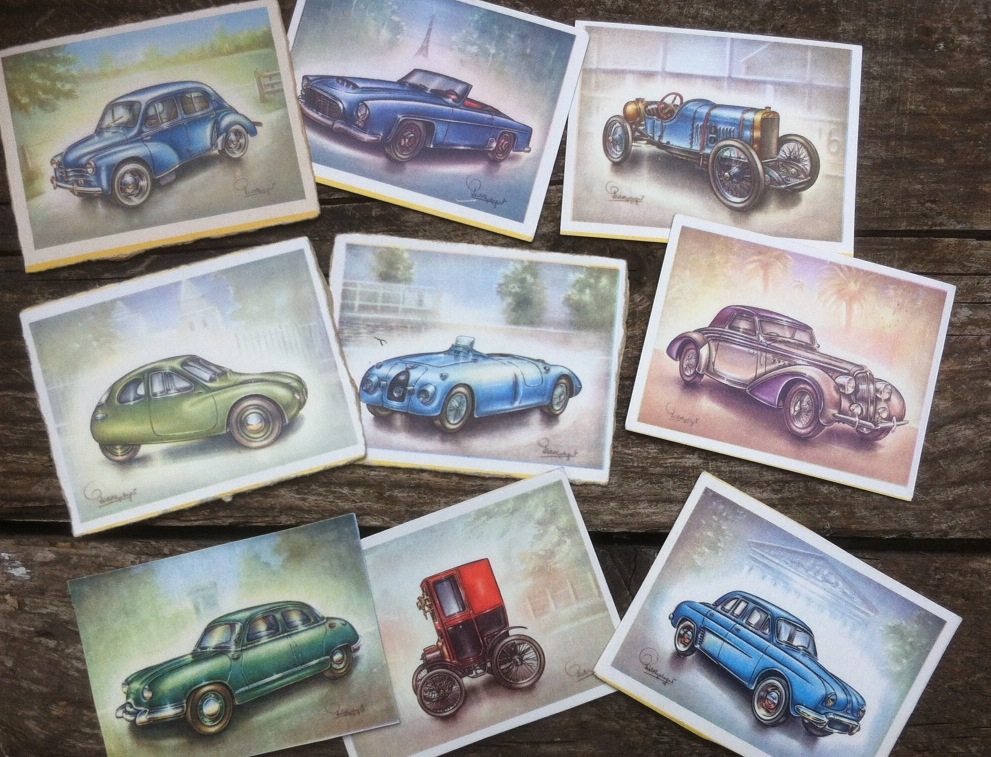 Oude Virginia Cigarettes autoplaatjes