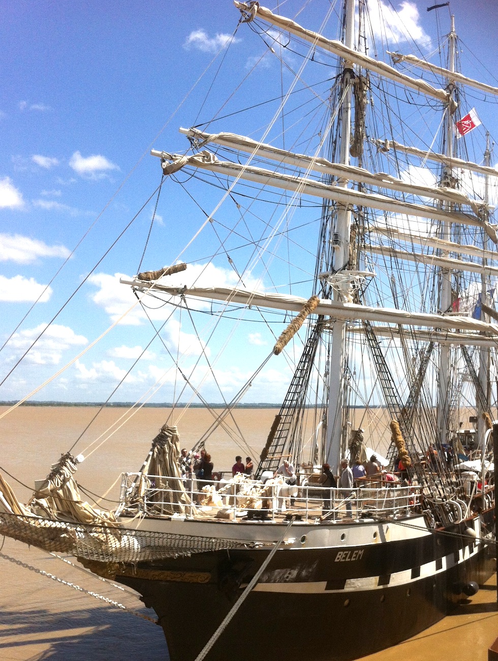 De Belem aanwezig op Sail Amsterdam