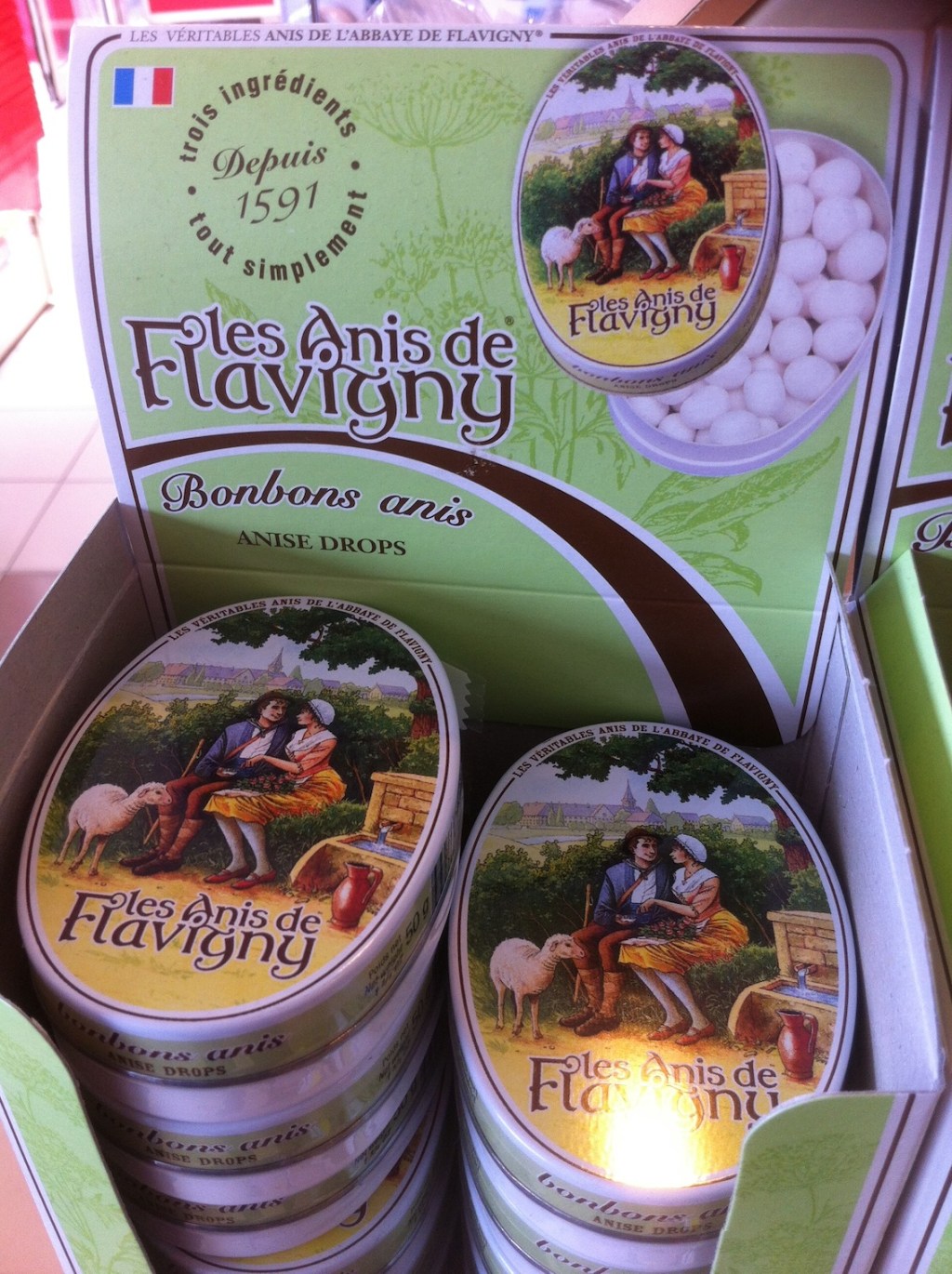 Het anijssnoepje uit&nbsp;Flavigny