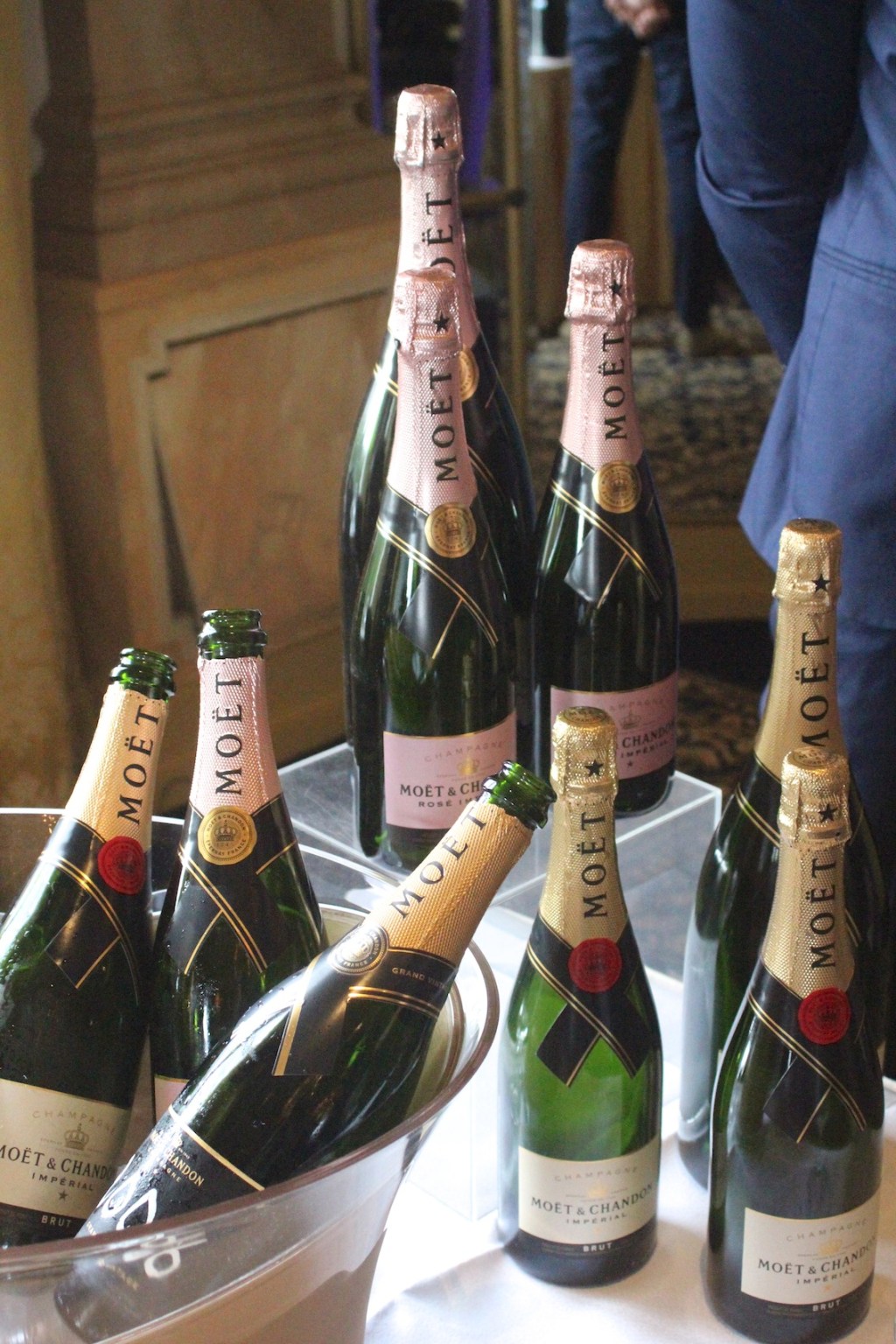 Champagne proeven in het Amstel&nbsp;Hotel