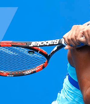 De (tennis)snaren van&nbsp;Babolat