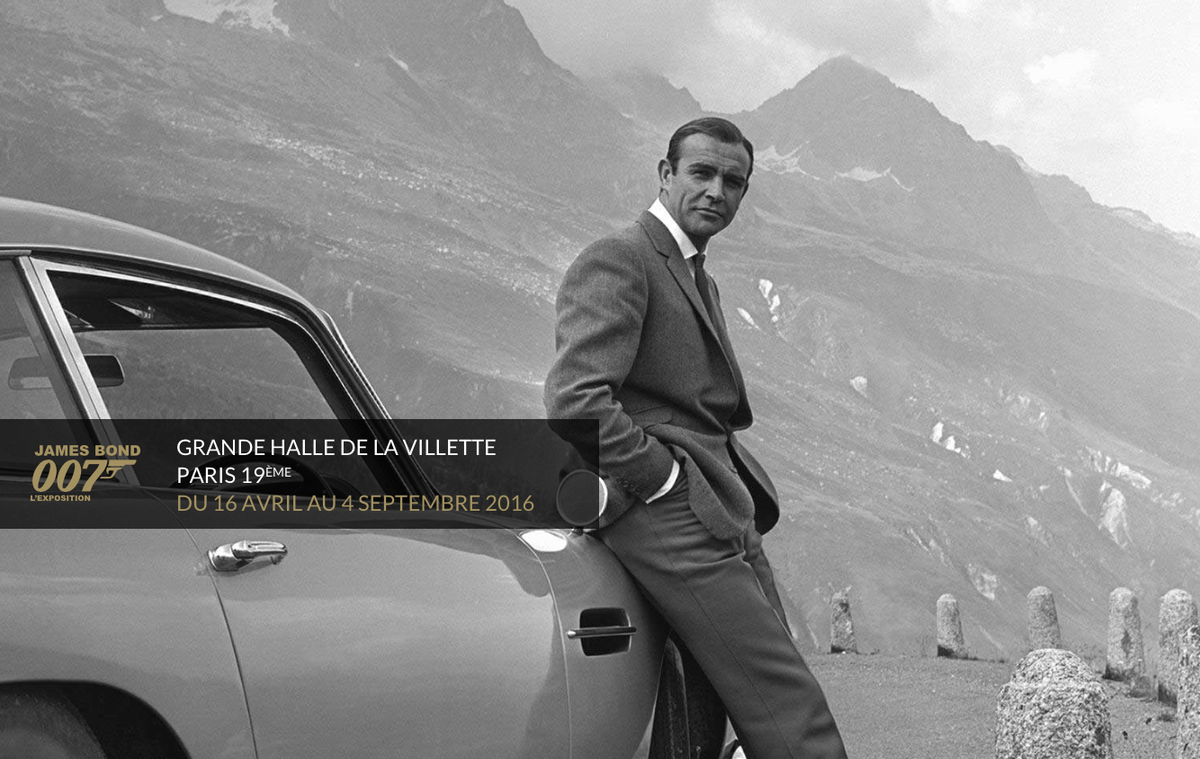 James Bond objecten te bewonderen in Parijs