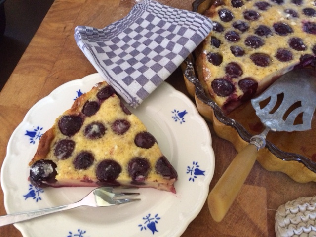 Kersenclafoutis van Franse&nbsp;bodem