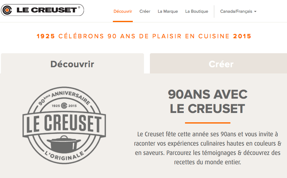 Le Creuset 90 jaar