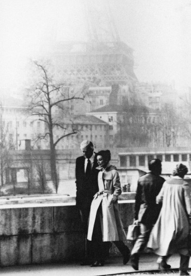 Hubert De Givenchy And Audrey Hepburn In Paris In 1982