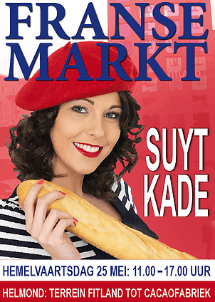 25 mei Franse markt Suytkade&nbsp;Helmond