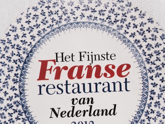 Bouchon du Centre Amsterdam wint Fijnste Franse Restaurant 2018 van Nederland