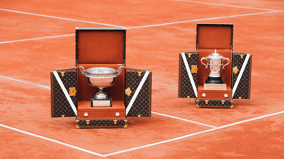 Louis Vuitton creëert koffers voor trofeeën Roland&nbsp;Garros