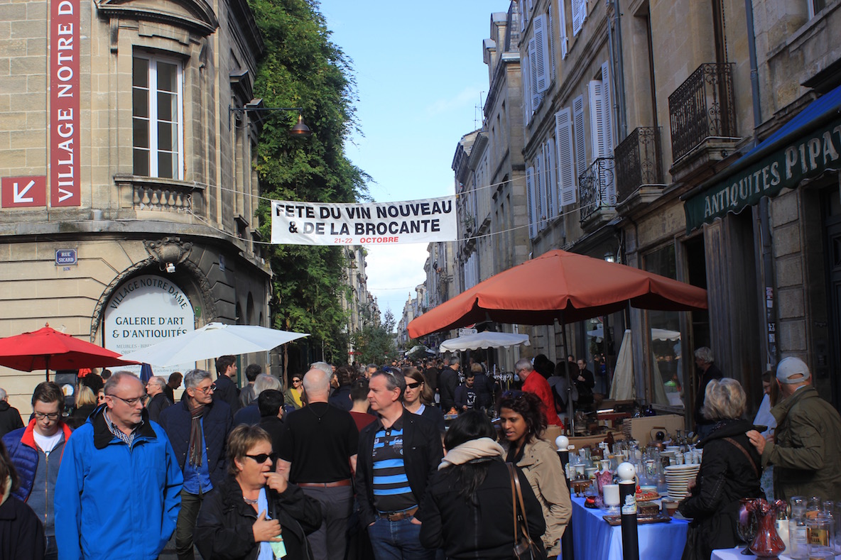 Bordeaux viert Fête du vin nouveau et de la brocante!