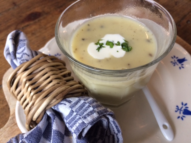 Recept aardappelsoep met truffel à la Van Franse&nbsp;bodem