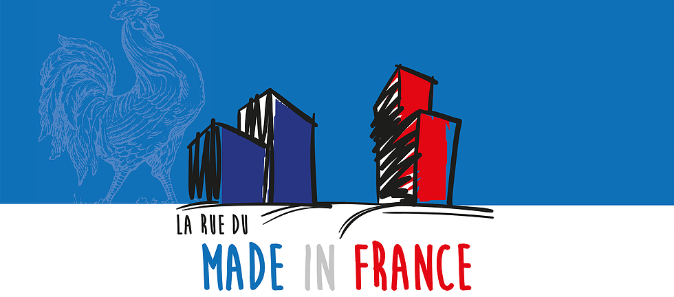 10 made in France shops in 1 straat in Parijs