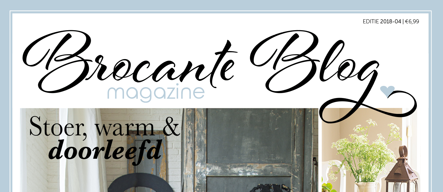 WINACTIE!!! Win een abonnement op het Brocante Blog Magazine