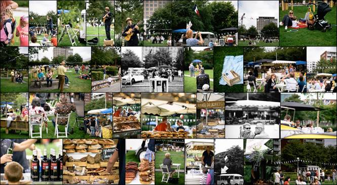 Franse picknick Déjeuner sur l’herbe in Amstelveen
