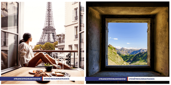Nieuwe digitale Frankrijk campagne #FranceFromaWindow