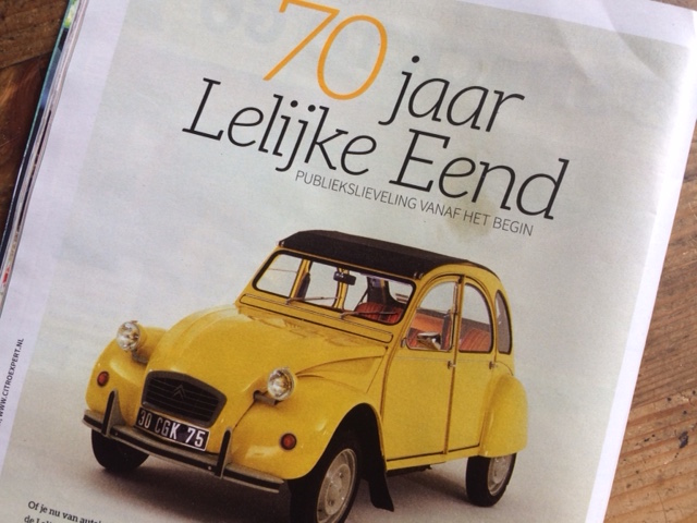 2CV bestaat 70&nbsp;jaar