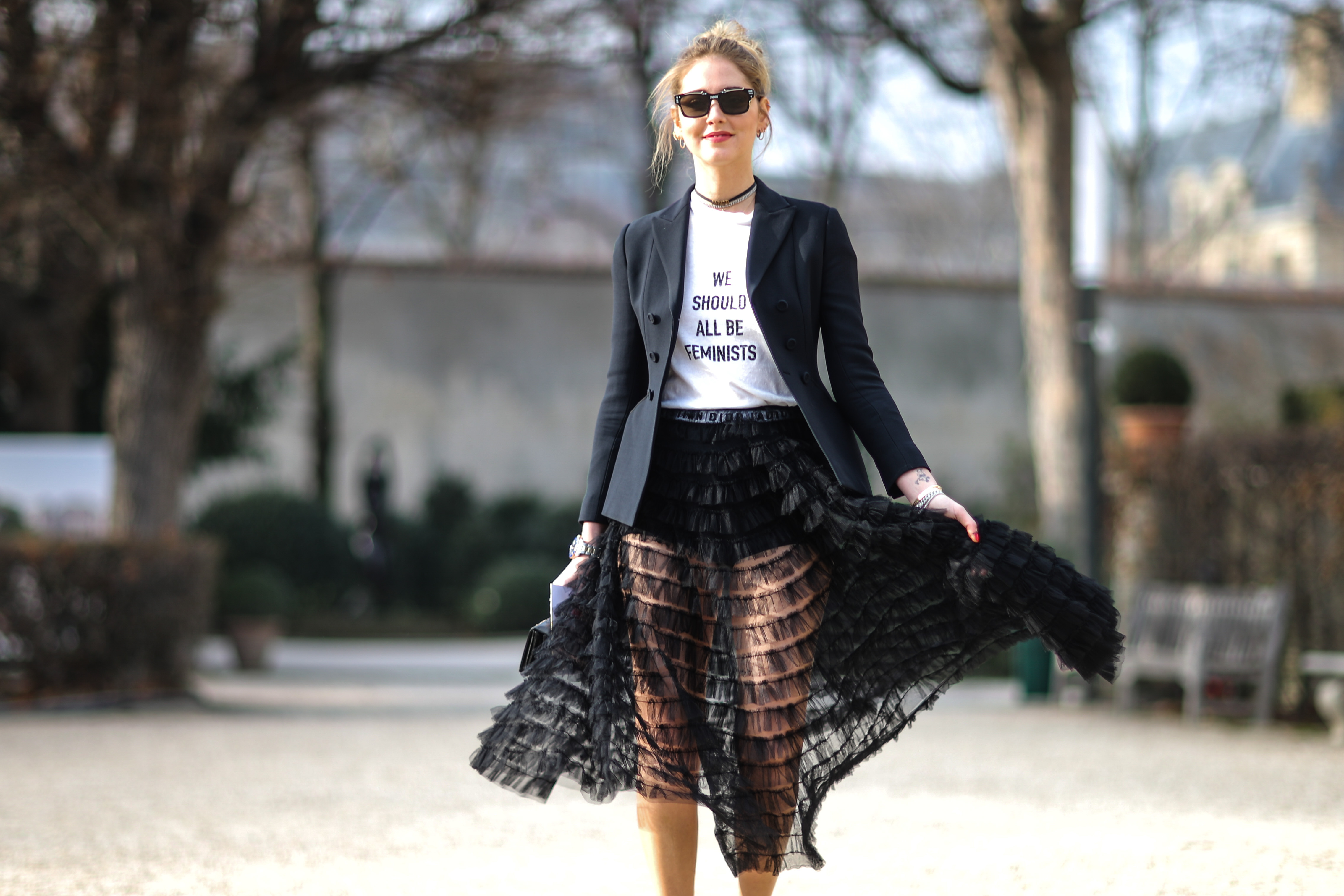 Christian Dior : Outside Arrivals - Paris Fashion Week - Haute Couture Spring Summer 2017