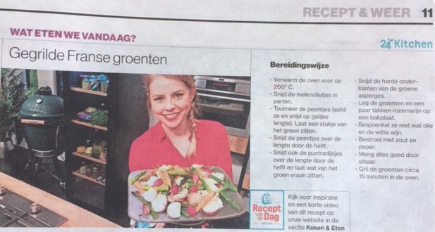 Gegrilde Franse groenten van chef-kok Estée Strooker