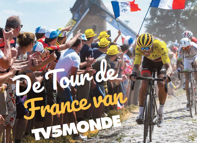 TV5MONDE toert mee met Tour de France
