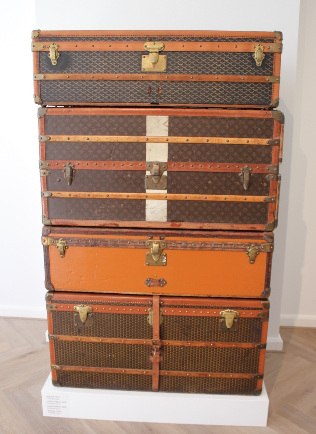 De reiskoffers van&nbsp;Goyard