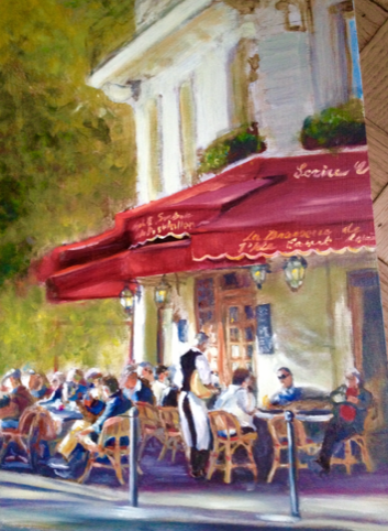 De Franse sfeer spat van het doek!