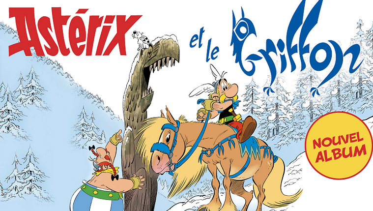 Astérix en de Griffioen uit op 21 oktober