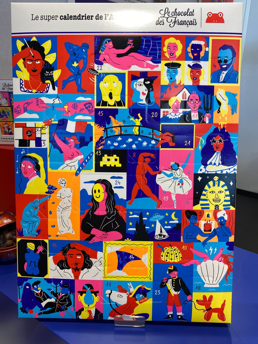 Adventskalenders Mariage Frères en Le Chocolat des&nbsp;Français