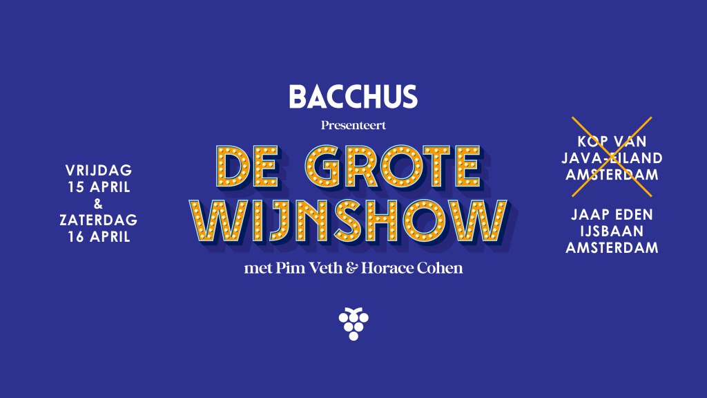 Grote Wijnshow verplaatst