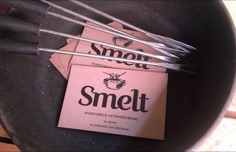 Kaasfondue-tosti eten bij Restaurant Smelt in&nbsp;Amsterdam