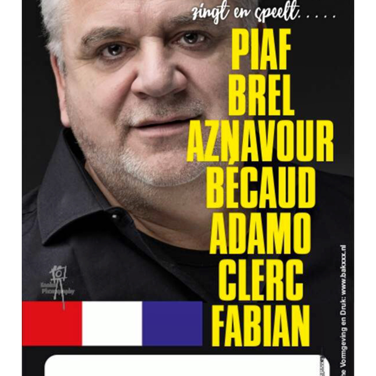 Stalpers zingt Franse chansons