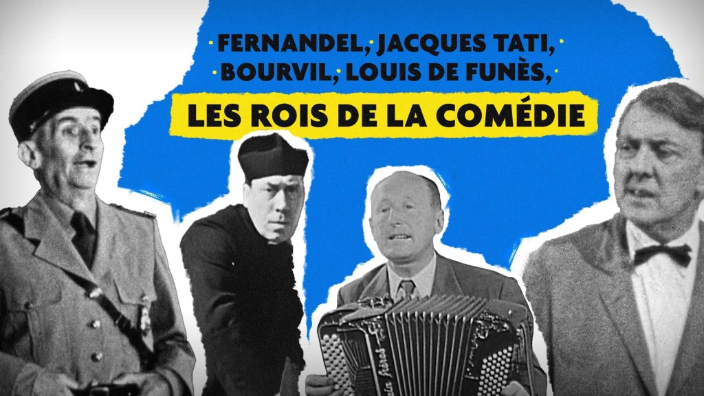 Vier iconen van de Franse&nbsp;lach