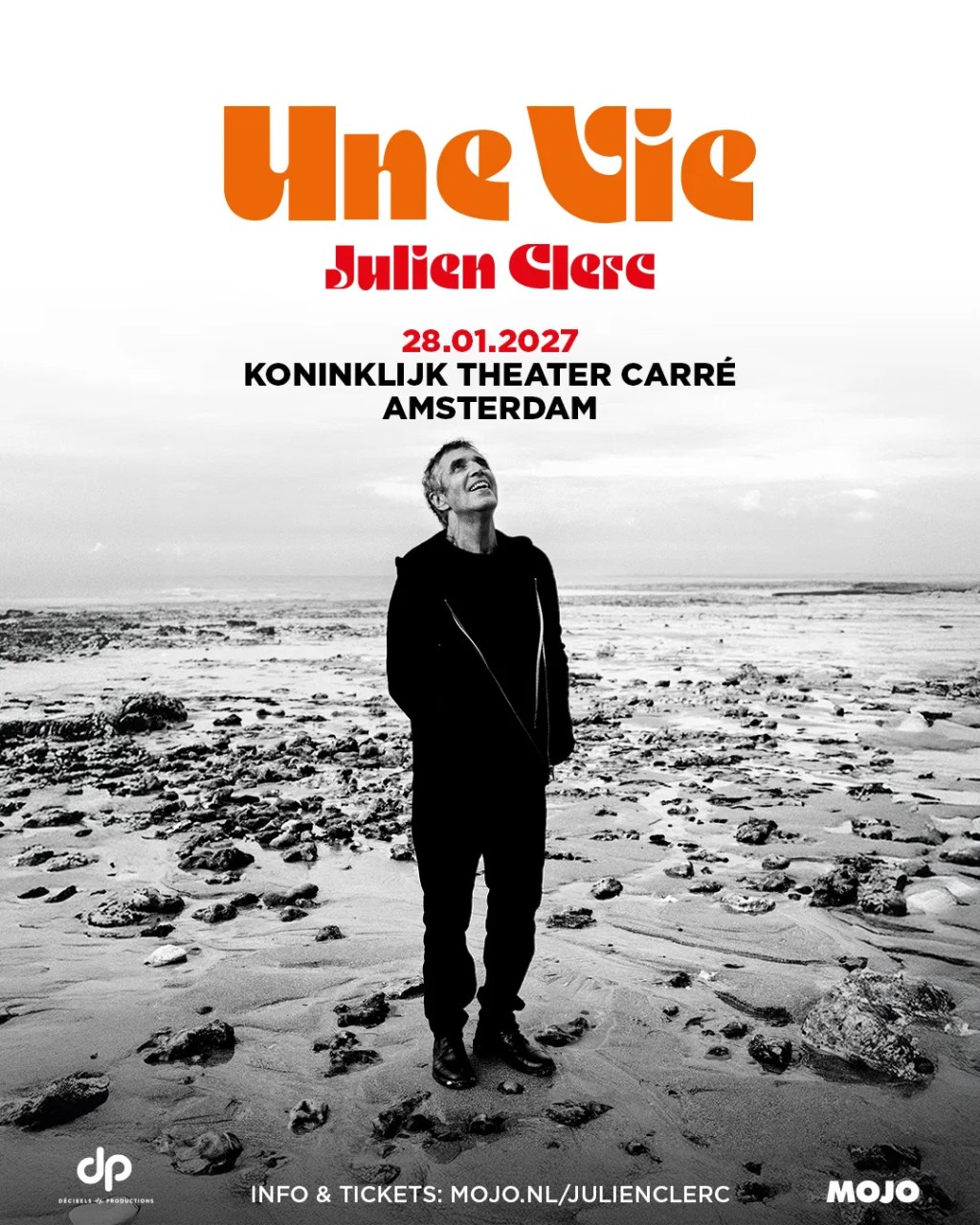 Julien Clerc komt naar Nederland