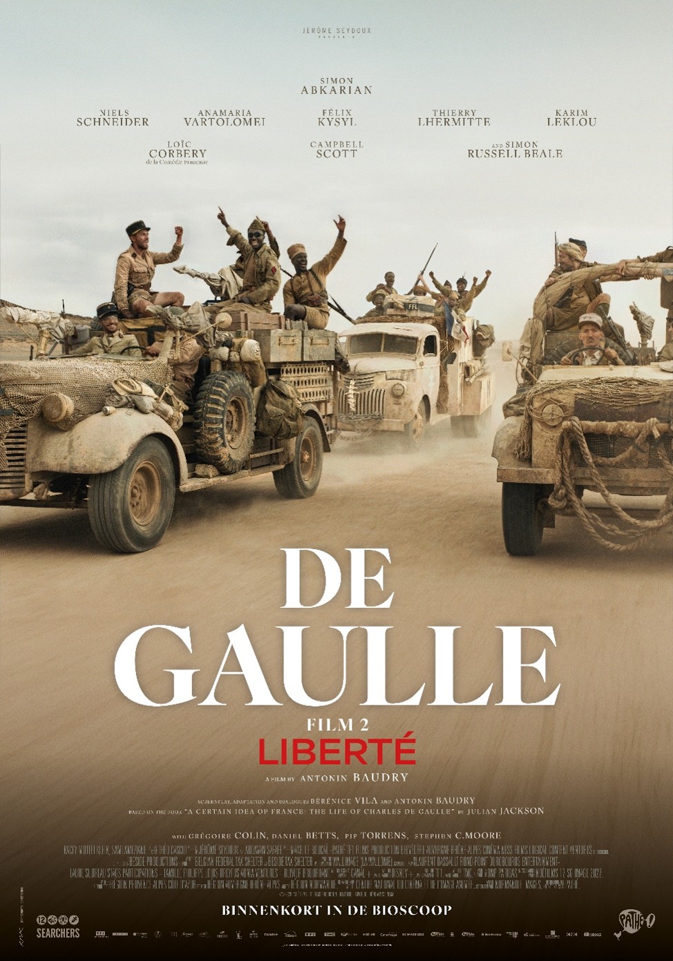 De Gaulle: Liberté – Franse oorlogsfilm vanaf september in de bioscoop